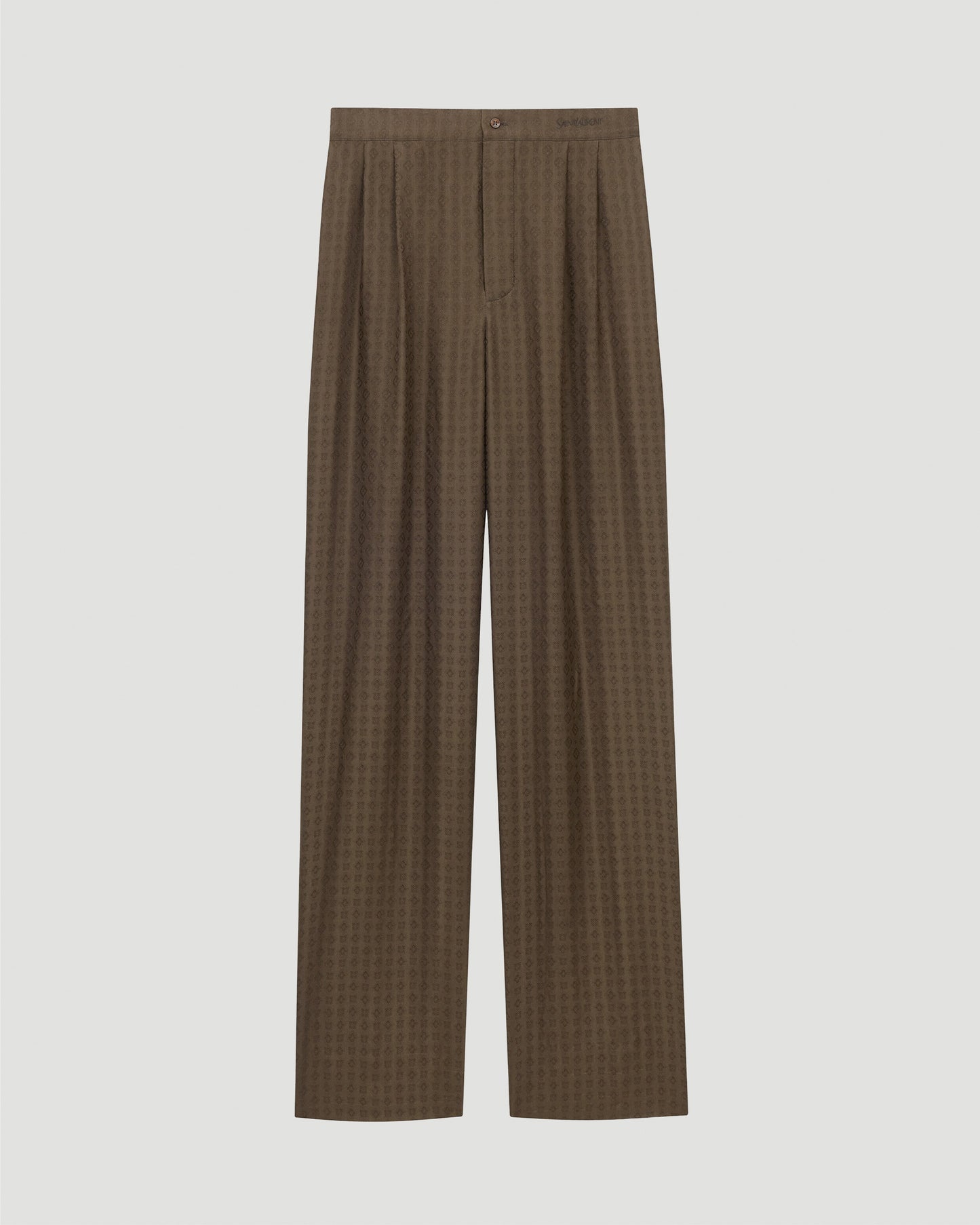 Pants in Silk Twill