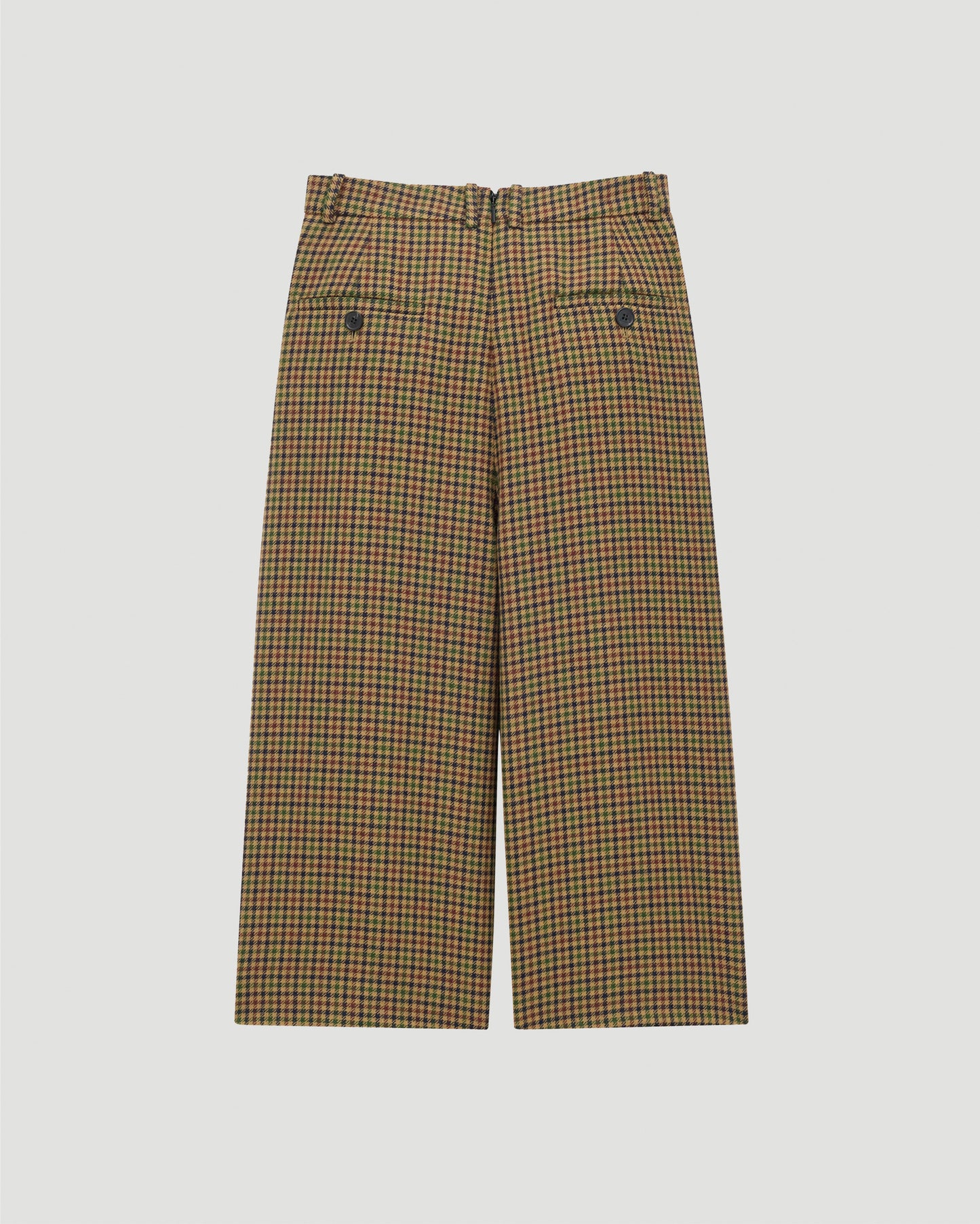 Culottes in Wool Check