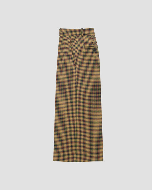 Culottes in Wool Check