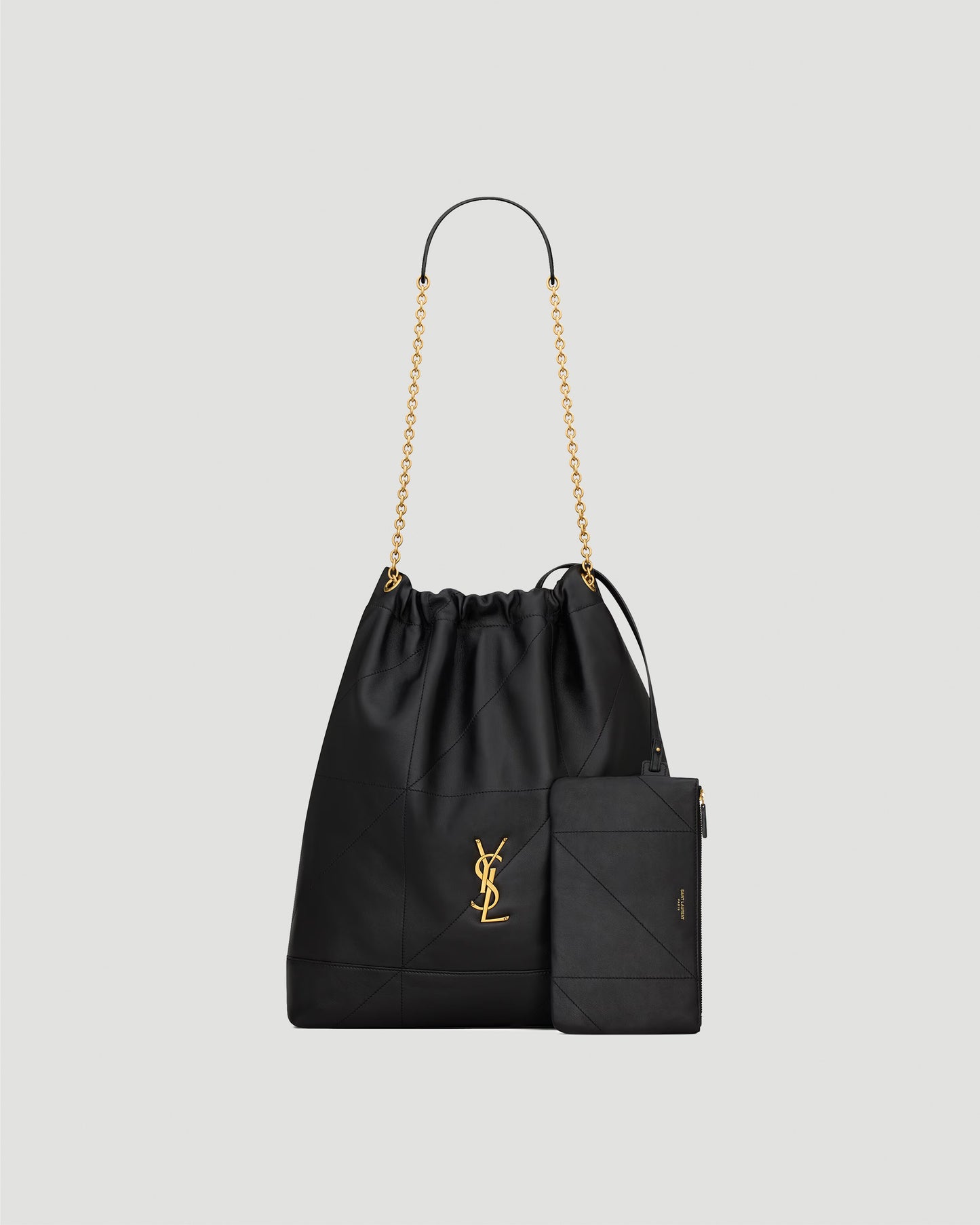 JAMIE Large Pochon in Lambskin