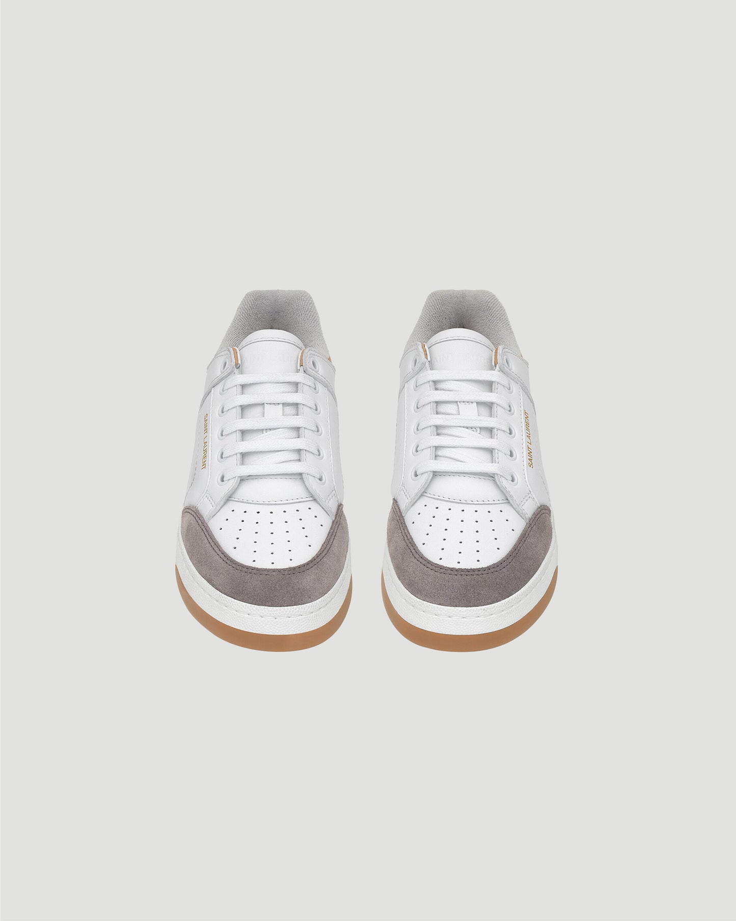 SL/61 Sneakers in Smooth Leather And Suede