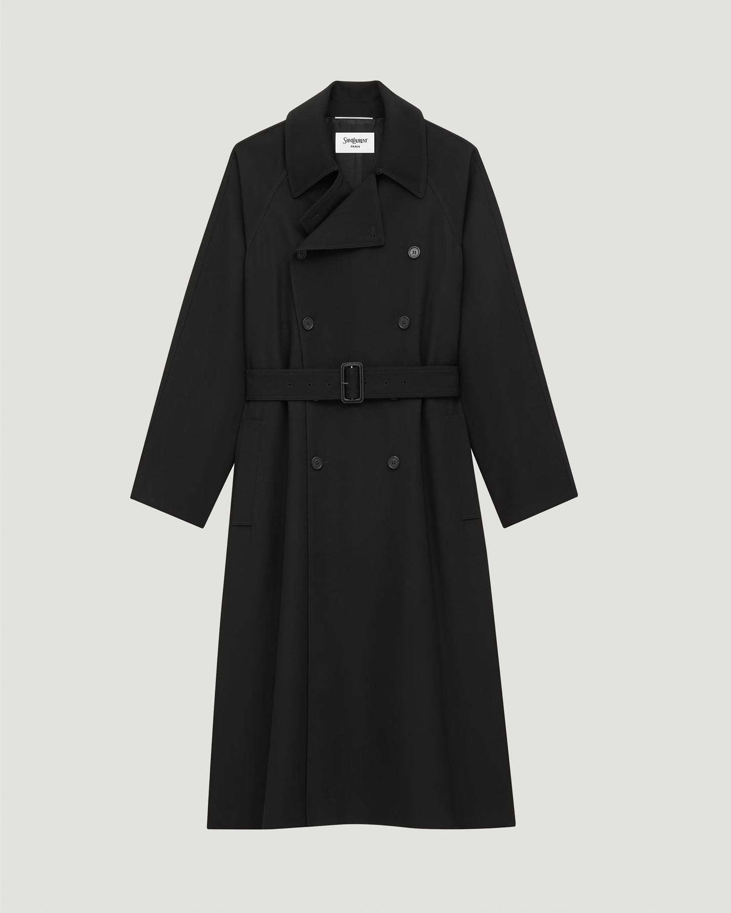 Long Coat in Grain De Poudre