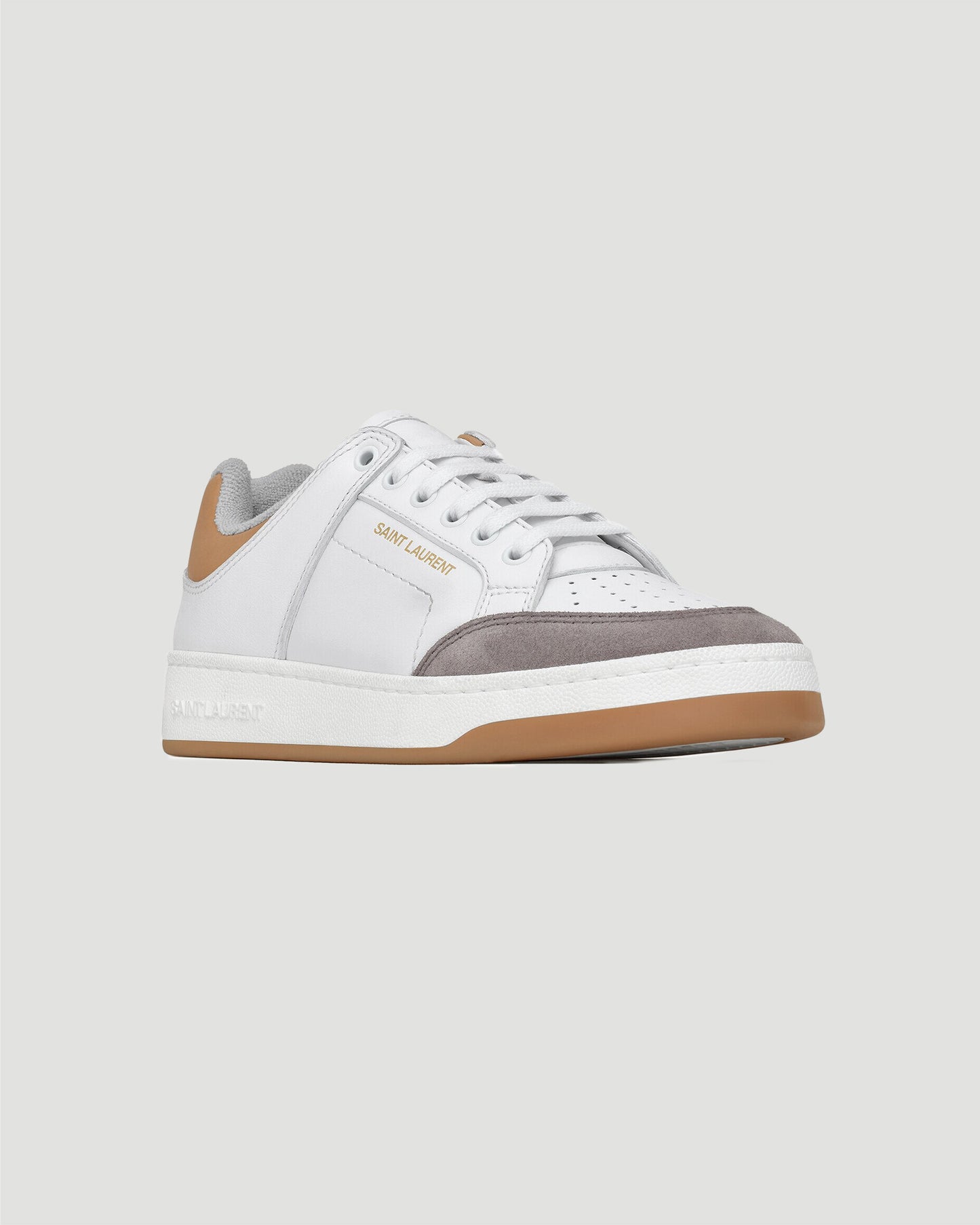 SL/61 Sneakers in Smooth Leather And Suede