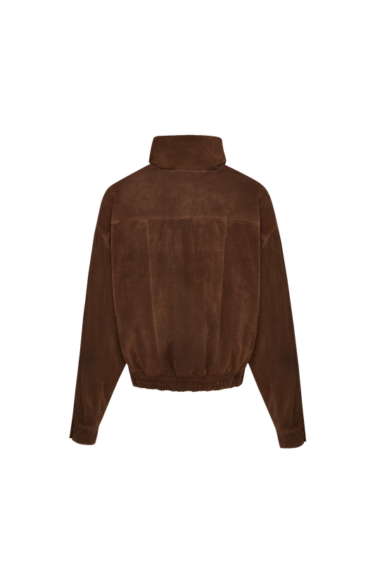 Jacket in Vintage Split Leather