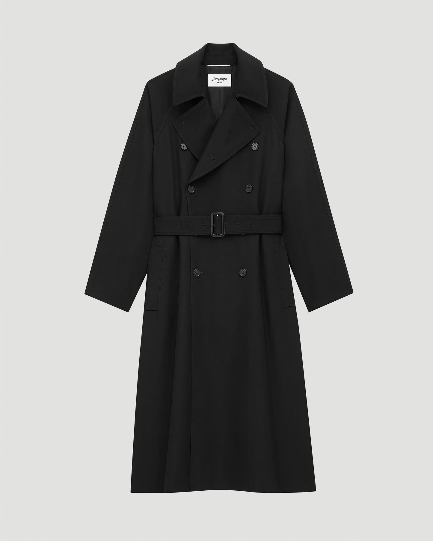 Long Coat in Grain De Poudre