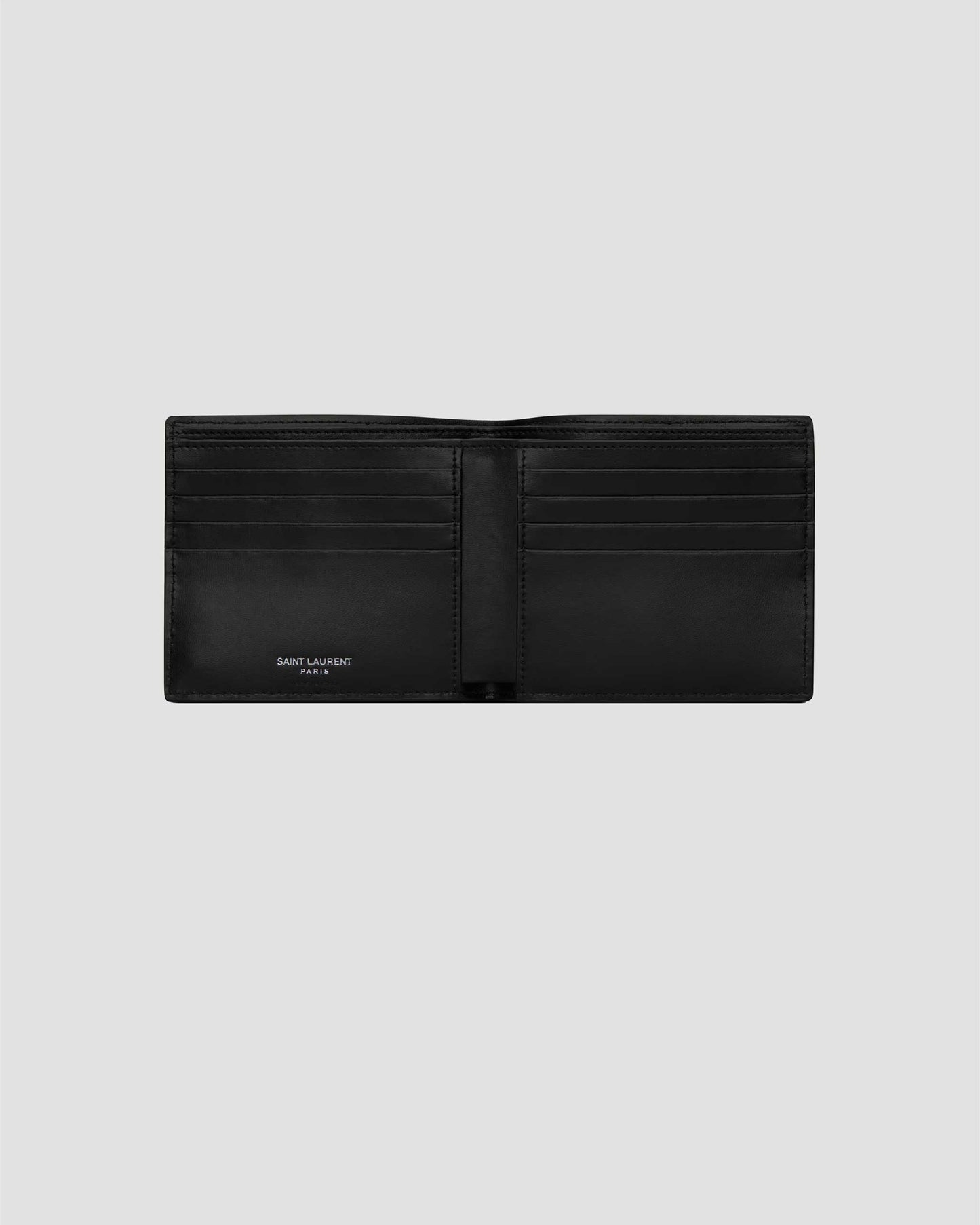 Tiny Cassandre East/West Wallet in Matte Leather