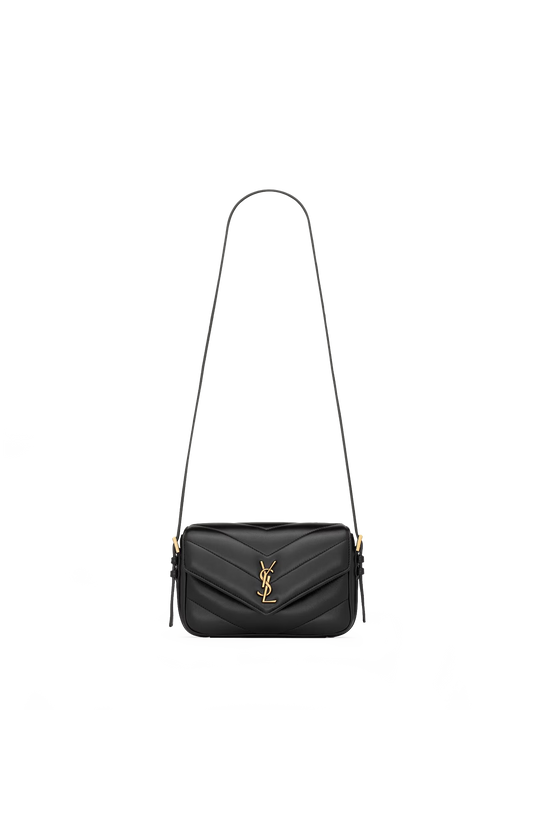 Saint Laurent Loulou Toy Crossbody in MATELASSÉ Lambskin