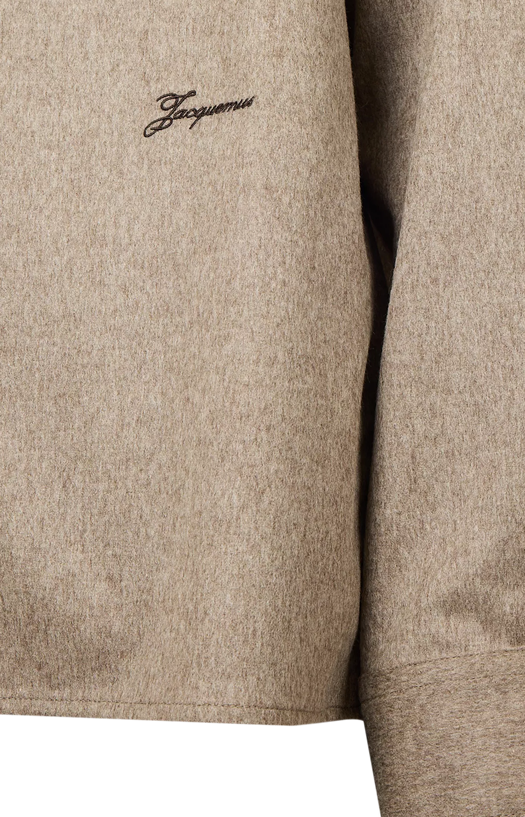 Jacquemus The Flash Shirt in Beige — product photo 2
