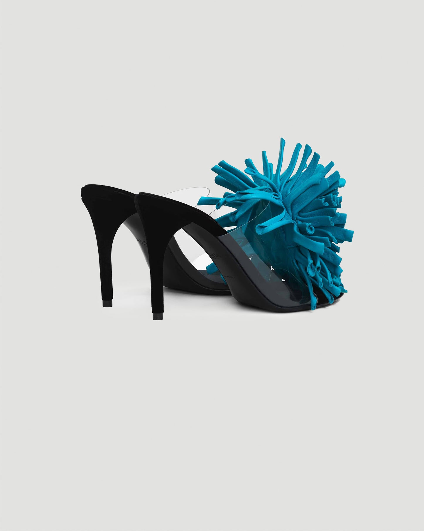 ASYMETRIC HEEL SANDALS IN LAMBSKIN