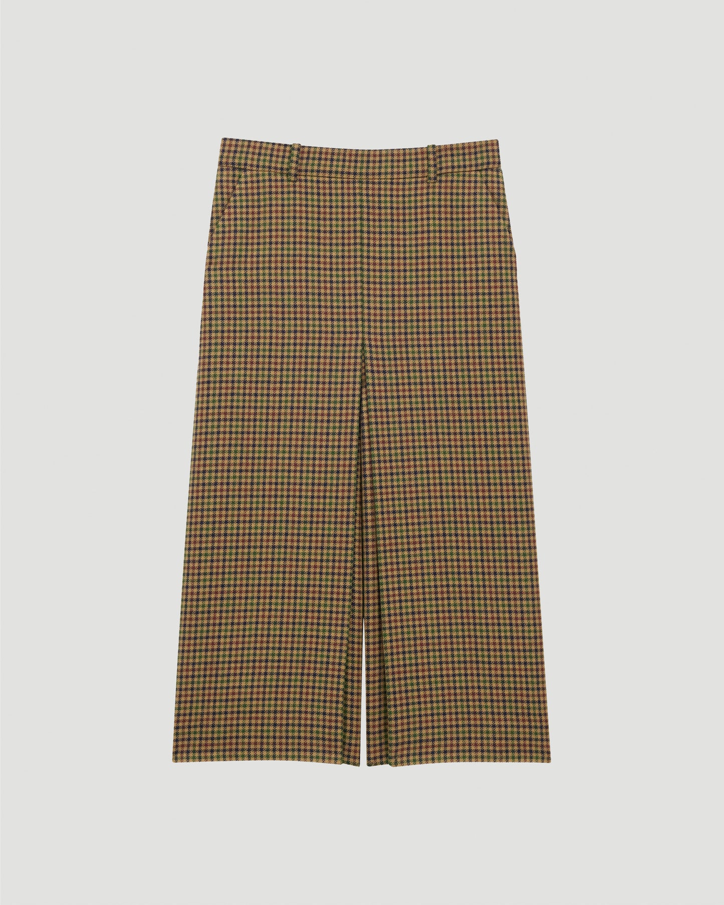 Culottes in Wool Check
