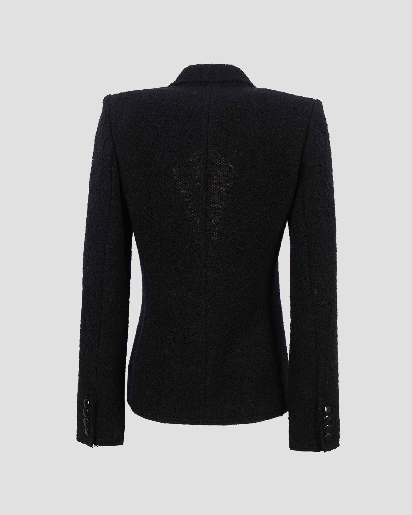 Wool Blazer in Black