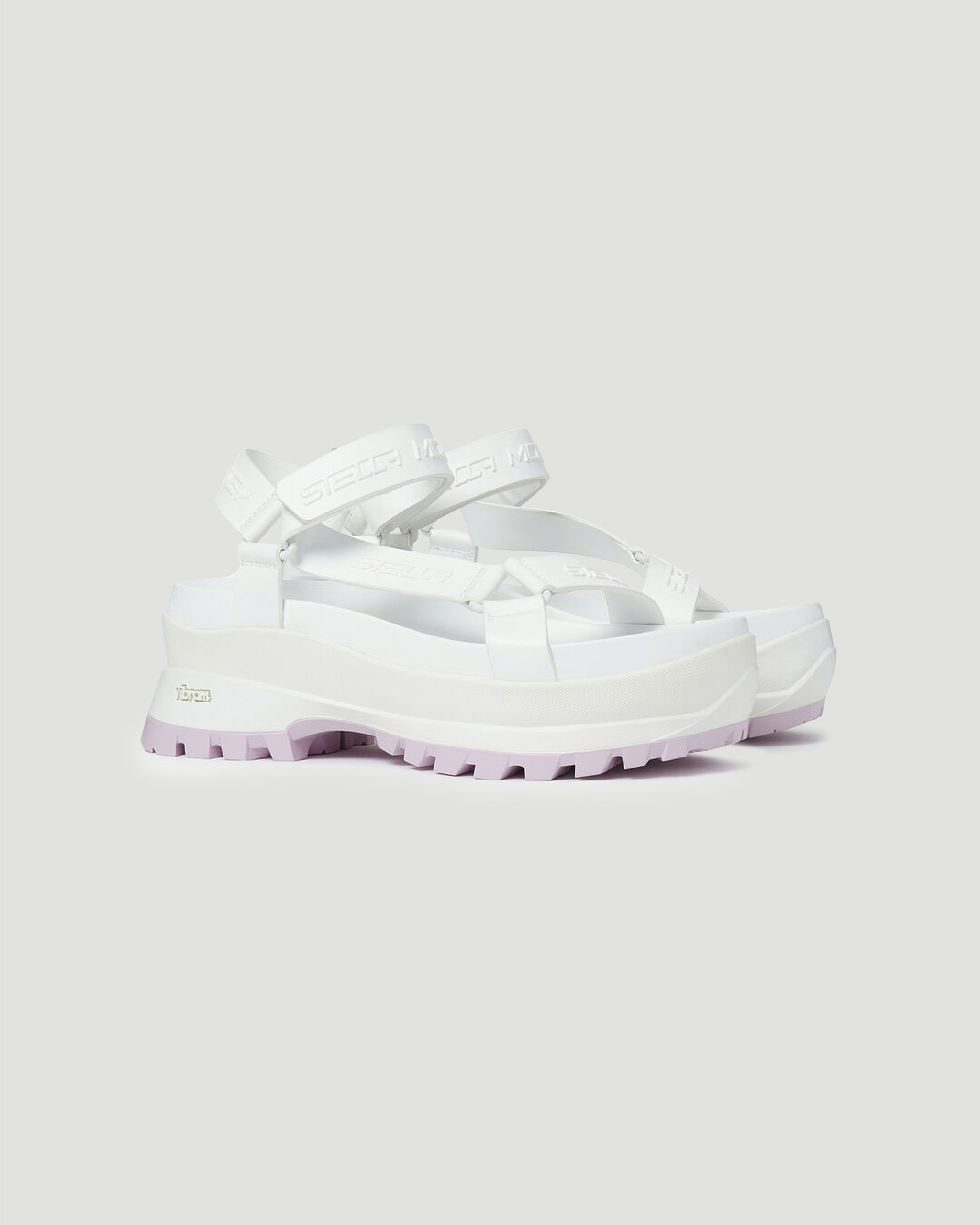 White Trace strap sandals - All-U-Re