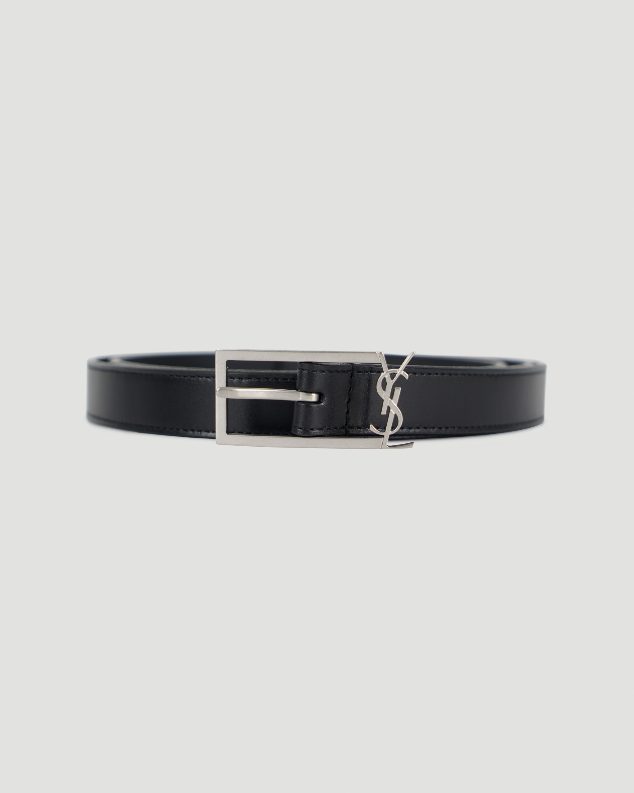 NEW CASSANDRE BUCKLE BELT IN SMOOTH LEATHER - All-U-Re