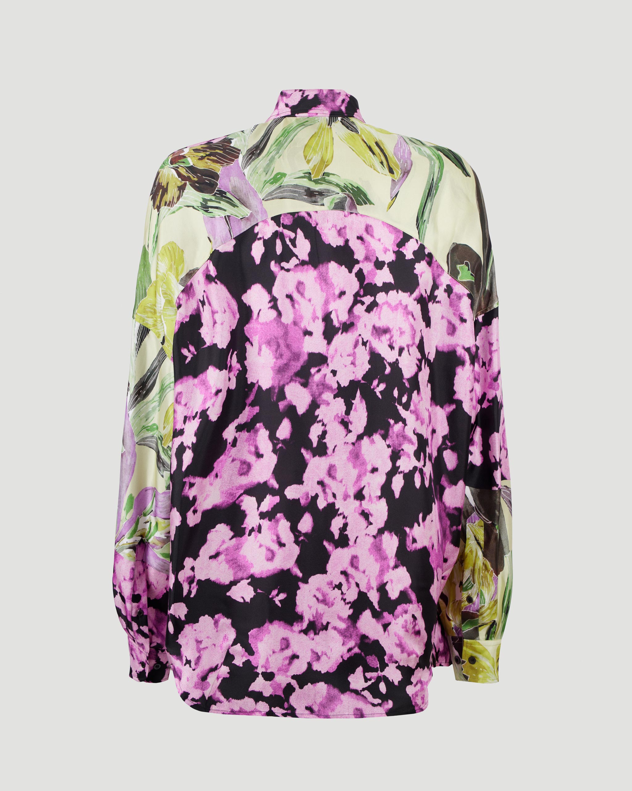 MULTICOLOR SHIRT IN SILK - All-U-Re