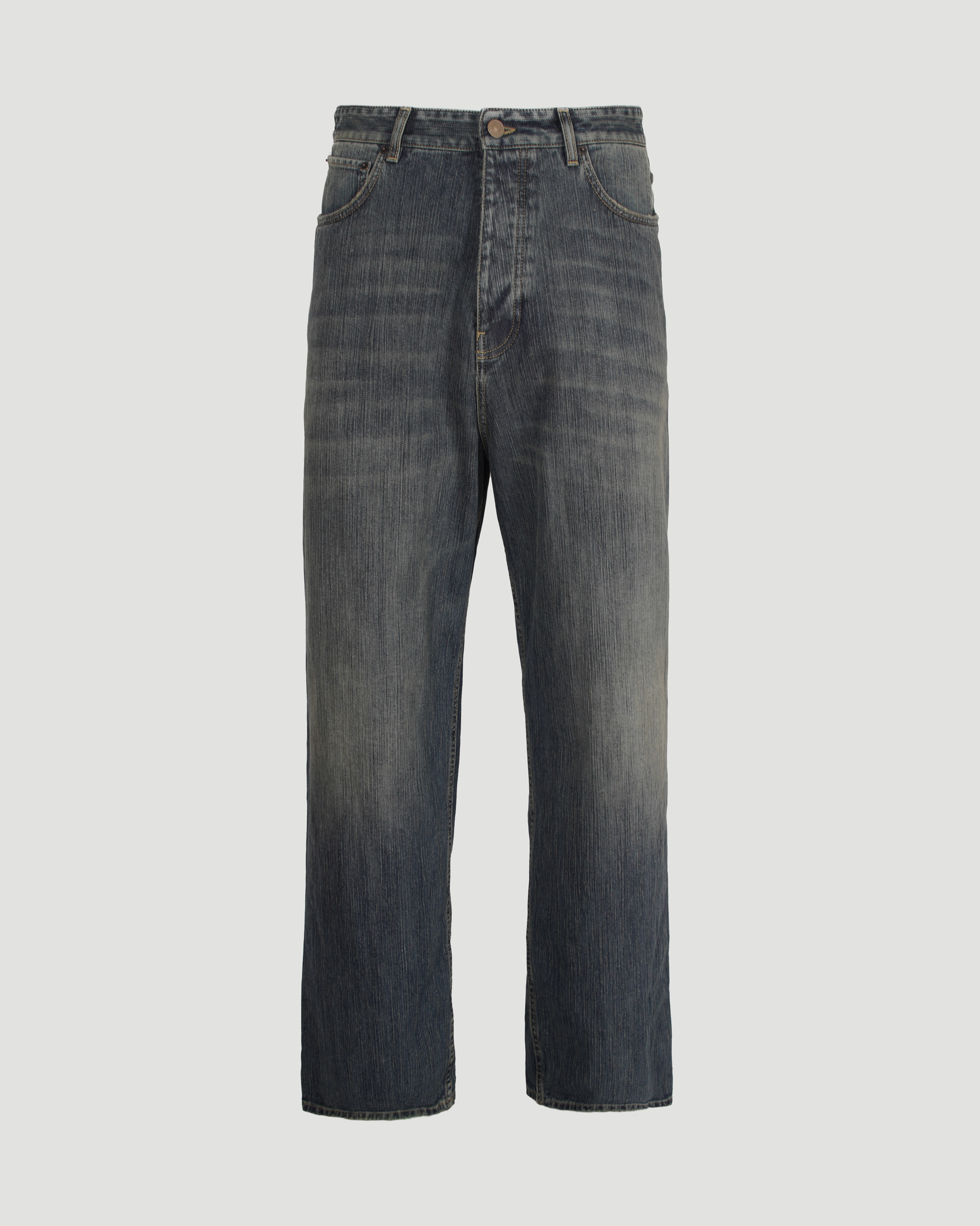 LOW RISE BAGGY JEANS IN BLUE - All-U-Re