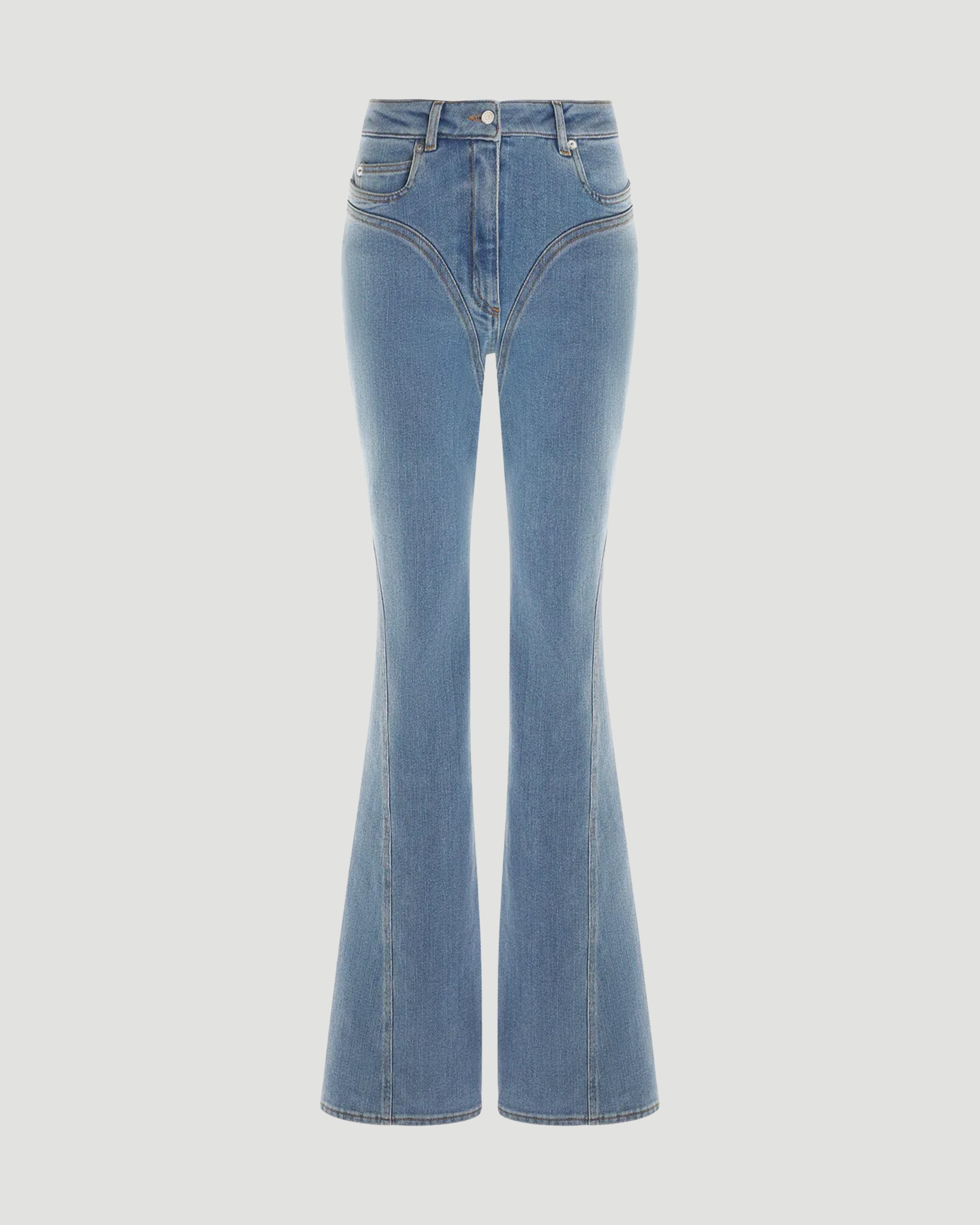 FLARED JEANS IN BLUE - All-U-Re